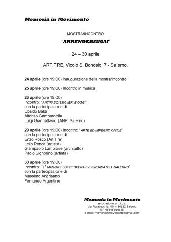 programma mostra